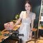 *พร้อมส่ง*LLM. Dress :: เดรสแขนสั้นลายดาวตัวสวย เนื้อผ้าพริ้วสวย คอวีลึก