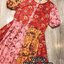 Zara Dress :: เดรสตัวยาวสไตล์ยิปซี ตัวชุดพิมพ์สลับสี สกีนลายดอกไม้