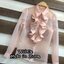 *พร้อมส่ง*Poem Set :: เสื้อเชิ๊ตแขนยาวผ้าแก้ว + กระโปรงสั้นบาน