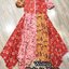Zara Dress :: เดรสตัวยาวสไตล์ยิปซี ตัวชุดพิมพ์สลับสี สกีนลายดอกไม้
