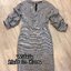 *พร้อมส่ง*Z R Dress :: เดรสคอวี เย็บไขว้ป้ายช่วงอก เนื้อผ้าสวย มี Texture ลายในตัว
