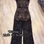 *พร้อมส่ง*R F A G L Jumpsuit :: จั้มสูทขายาวตัวสวย แซ่บ ด้วยผ้าลูกไม้สุดปัง