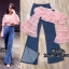 *พร้อมส่ง*Landmee' Set :: เสื้อปาดไหล่ตัวสวย กับกางเกงขายาวทรงสวยเป๊ะ