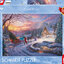 Schmidt - Disney : Cinderella Bringing Home the Tree by Thomas Kinkade 1000 pcs.