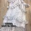 *พร้อมส่ง*ALMC Dress :: เดรสตัวยาวสวยคอวีลึก แขนห้อย