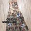 *พร้อมส่ง*KRM. Dress :: เดรสแขนกุดตัวยาวสุดอลัง ลายสวยสุดปังกระจายทั่วตัวชุด
