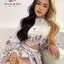 Zimmermann Set Top&Pant เซ็ทเสื้อแขนยาวกับกางเกงขาสั้น