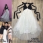 JSD Dress :: เดรสสายเดี่ยวผูกโบว์ไหล่ คอวีลึกตัวสวยสุดปัง
