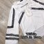 *พร้อมส่ง*XHB Top :: เสื้อคอวีแต่งระบายรอบคอ แขนยาวบาน