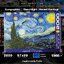 Eurographics - Starry Night by Vincent Van Gogh 2000 pcs.