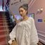 Korea Dress เดรสแขนยาว เนื้อผ้าลูกไม้ฉลุทั้งตัว