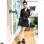 *พร้อมส่ง*KNP Jacket ผ้าคอตตอนเนื้อหนา แขนยาวสามส่วน