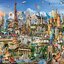 Educa - Europe Landmarks by Adrian Chesterman 2000 pcs.