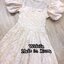 *พร้อมส่ง*Tohn Dress คอกลม เส้าช่วงไหล่ แขนห้อยพองทรงบอลลูน