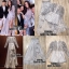 *พร้อมส่ง*Landmee' Set :: จั้มสูทขาสั้นแขนยาว กับ กระโปรงตัวยาว