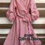 *พร้อมส่ง*Zara Dress :: เดรสปาดไหล่ตัวเก๋ สวยสะดุด ด้วยการเลือกผ้าลายสก๊อตสีสุดน่ารัก