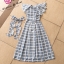 Janesuda Dress เดรสลายสก็อตในโทนสีที่น่ารัก