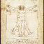 Eurographics - The Vitruvian Man by Leonado Da Vinci (Non-Pattern) 1000 pcs.