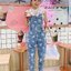 Landmee Long Sleeved denim bib เอี๊ยมยีนส์ขายาว ตัวนี้น่ารักมากคุณขา