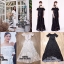 *พร้อมส่ง*T&T Dress :: เดรสปาดไหล่แขนสั้น จับสม๊อคโดยรอบแต่งระบายเล็กๆรอบตัว