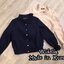 *พร้อมส่ง*Runway Style Jacket :: เสื้อแจ๊ตเกตตัวเรียบ ช่วงคอเป็นจีบระบาย