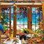 Educa - Bird Watcher's Window by Garry Walton 1500 pcs.
