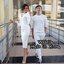 *พร้อมส่ง*Poem Dress :: เดรสผ้าเรียบตัวสวย คัตติ้งสุดปัง