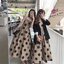 alexan wang Dress เดรสสายเดี่ยวสีน้ำตาล เนื้อผ้าพิมพ์ลายจุดดำ ตัวนี้มีความแซ่บ