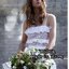 *พร้อมส่ง*FLALM Dress :: เดรสสายเดี่ยวตัวตัวสวย ใช้ผ้าซีทรูลาย Texture ในตัว