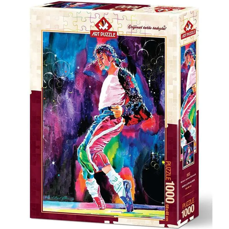 Art Puzzle - Michael Jackson Moonwalk by David Lloyd Glover 1000 pcs.