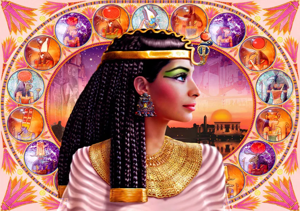 Bluebird Puzzle - Cleopatra by Andrew Farley 1000 pcs.