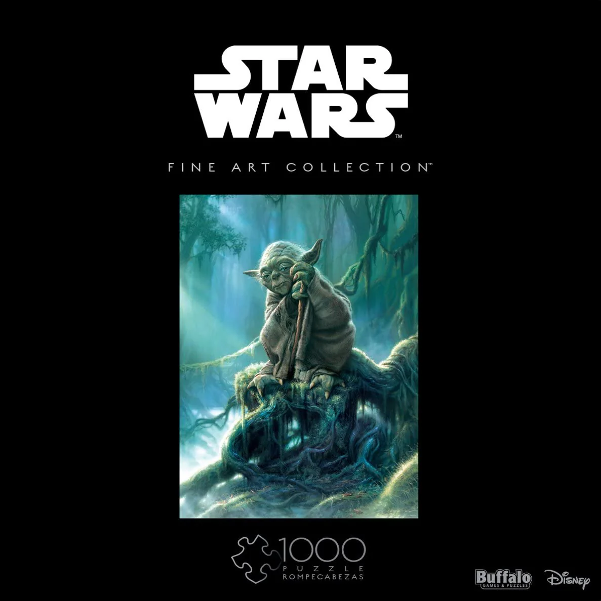 Buffalo Games - Star Wars : Fine Art Collection - Yoda 1000 pcs.