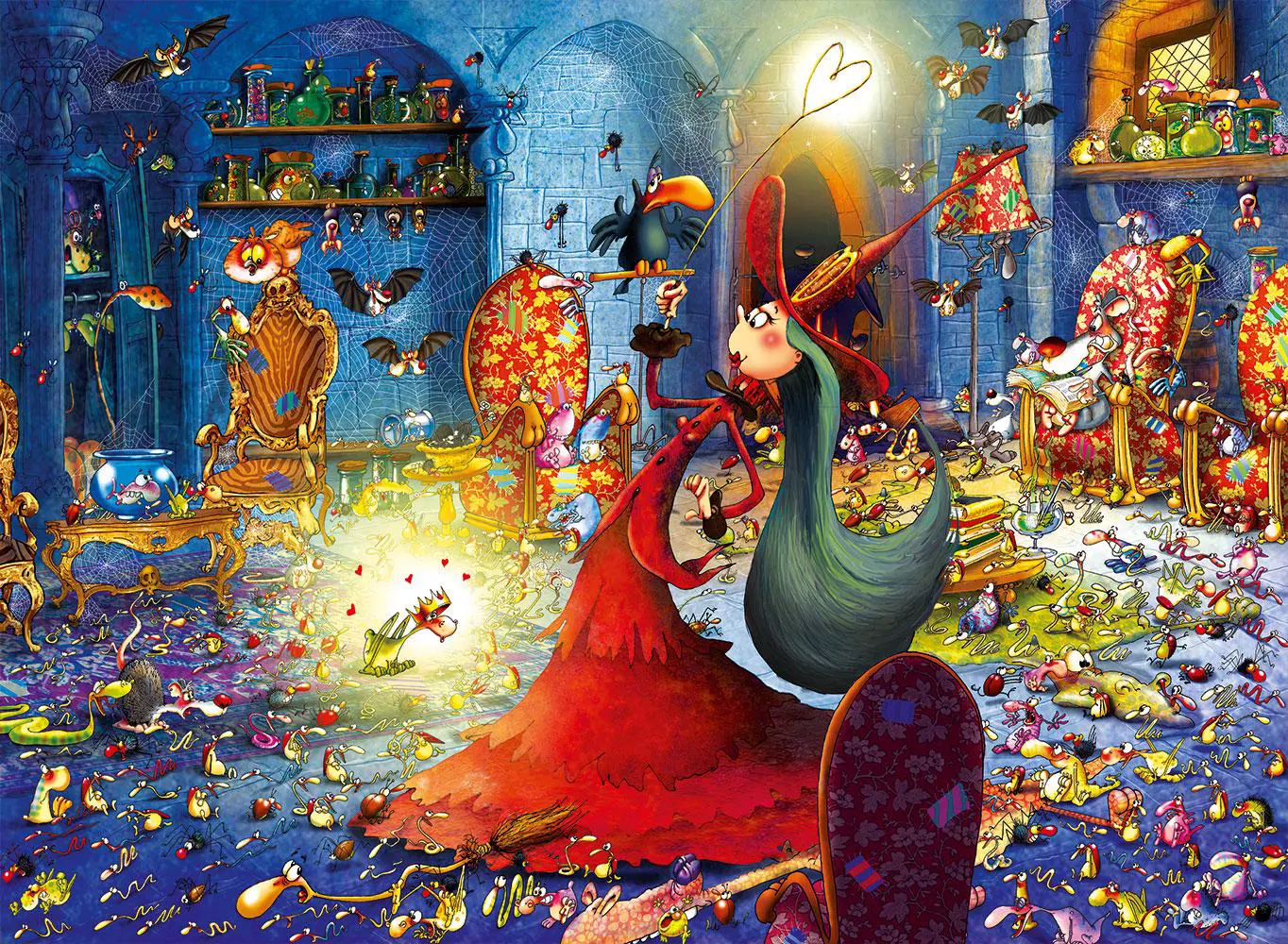 Bluebird Puzzle - Sorcieres by Francois Ruyer 6000 pcs.