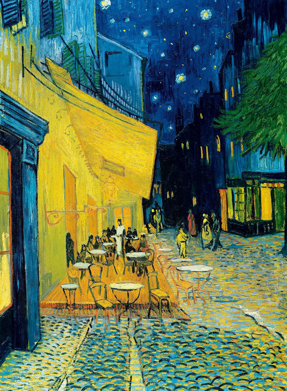 Bluebird Puzzle - Cafe Terrace at Night, 1888 by Vincent Van Gogh 4000 pcs.