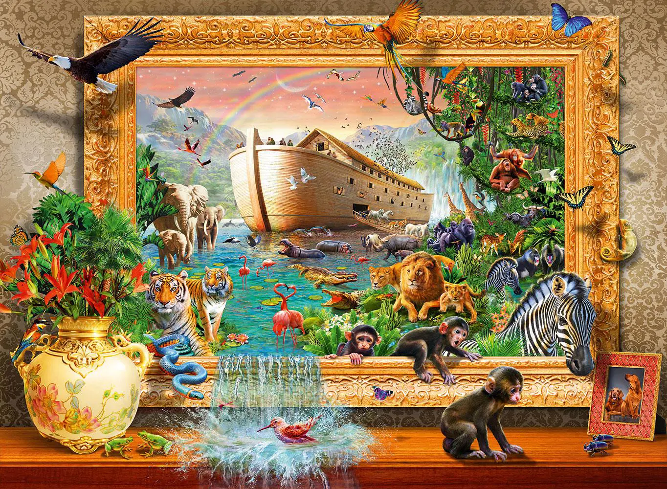 Bluebird Puzzle - Noah's Ark by Adrien Chesterman 6000 pcs.