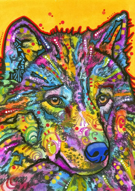 Bluebird Puzzle - Wolf by Dean Russo 1000 pcs.