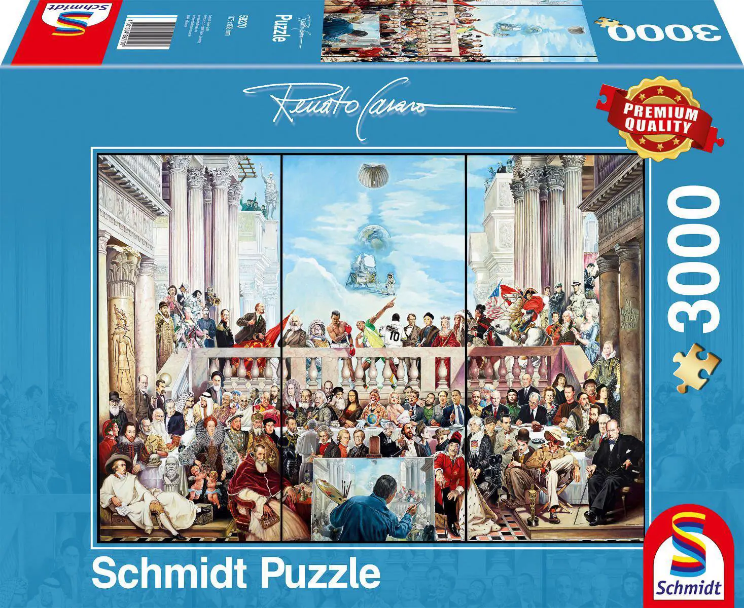 Schmidt - Thus Passes the Glory of the World by Renato Casaro 3000 pcs.